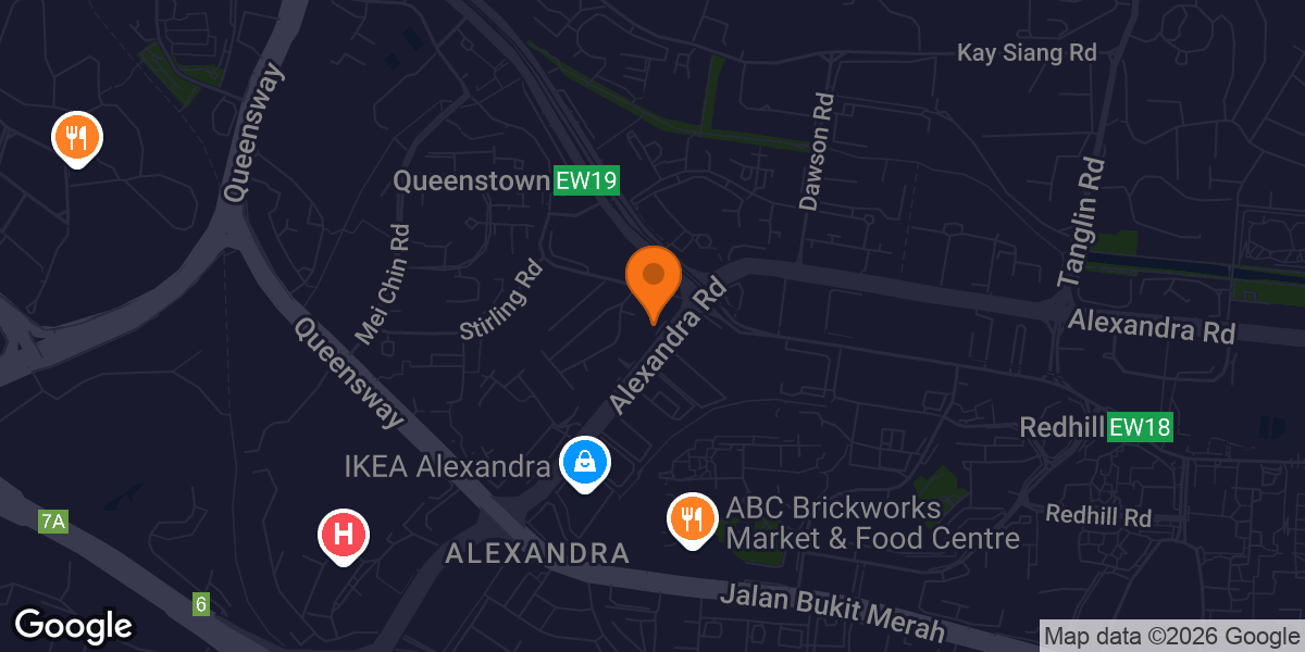 Map showing F45 Training Alexandra