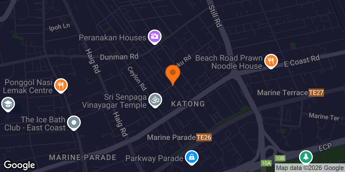 Map showing FIITBOXX - Joo Chiat