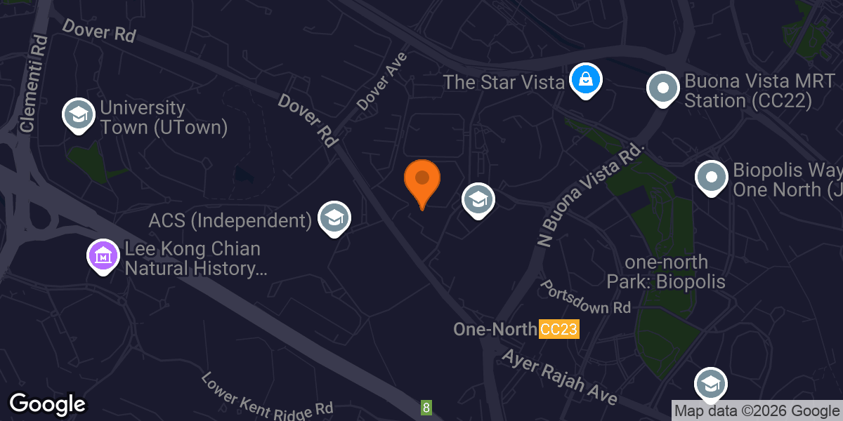 Map showing Fitness Corner at Blk 4 Dover Road