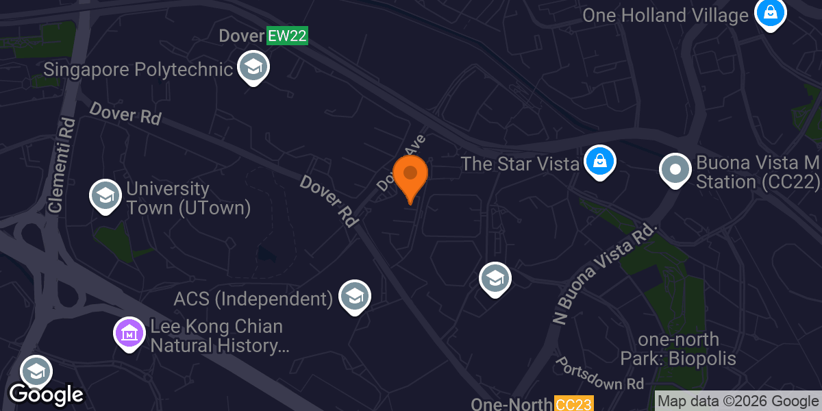 Map showing Fitness Corner beside Blk 28D