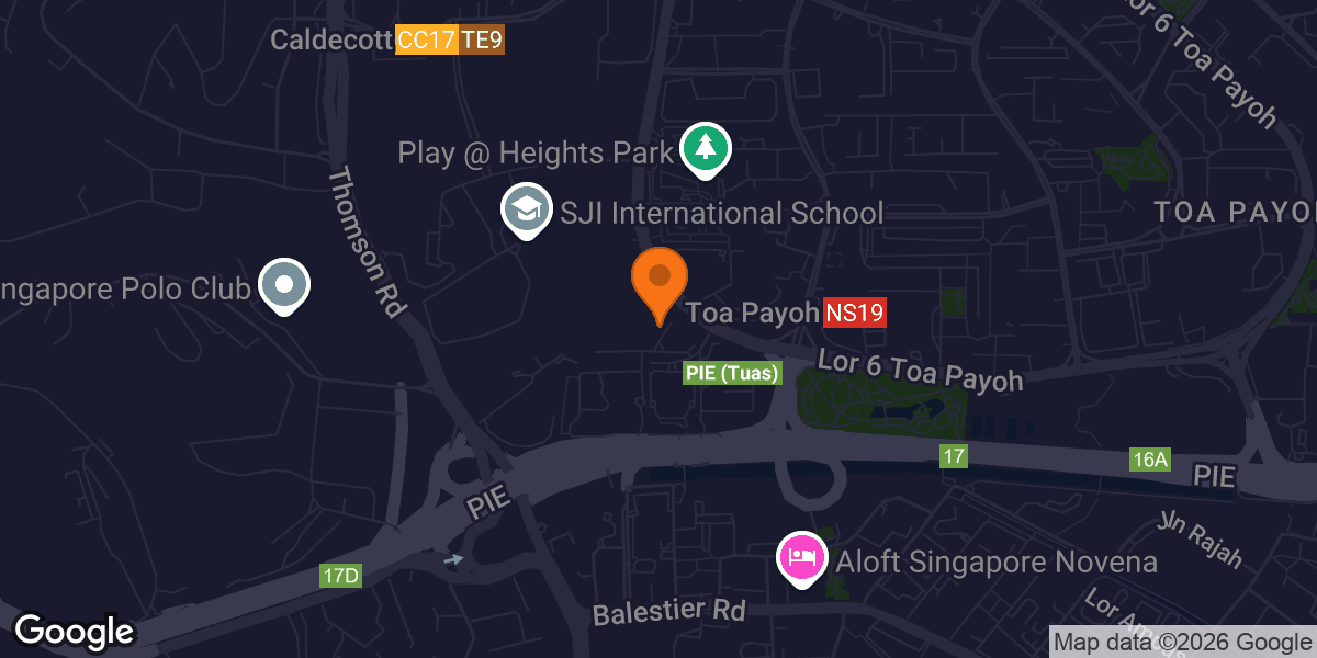 Map showing Fitness Corner near Blk 168