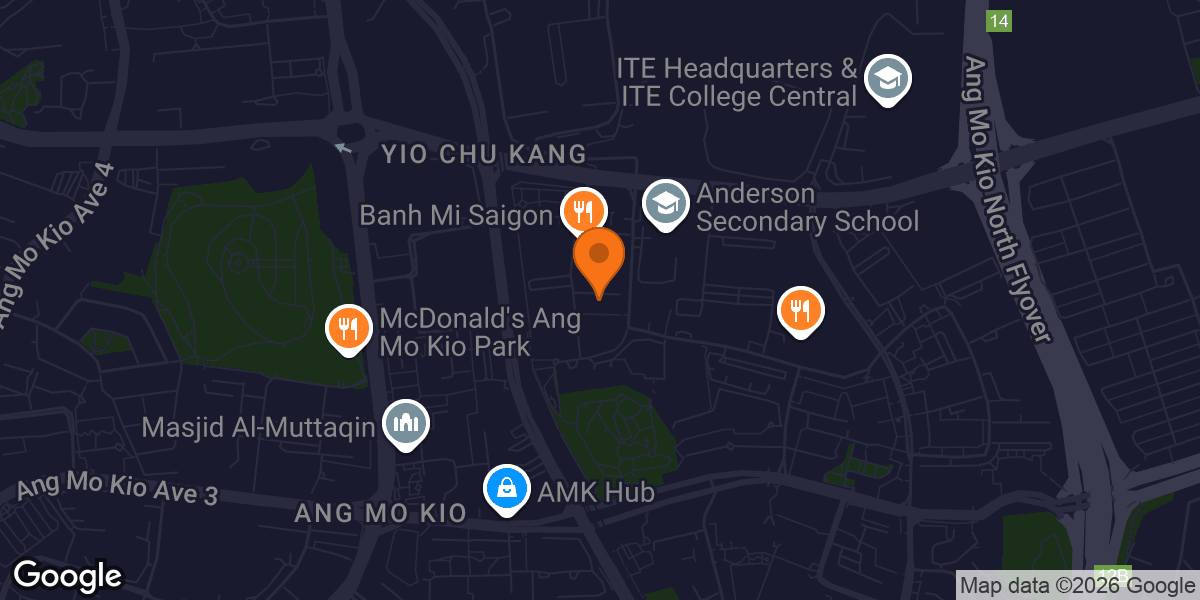 Map showing Fitness Corner near Blk 511