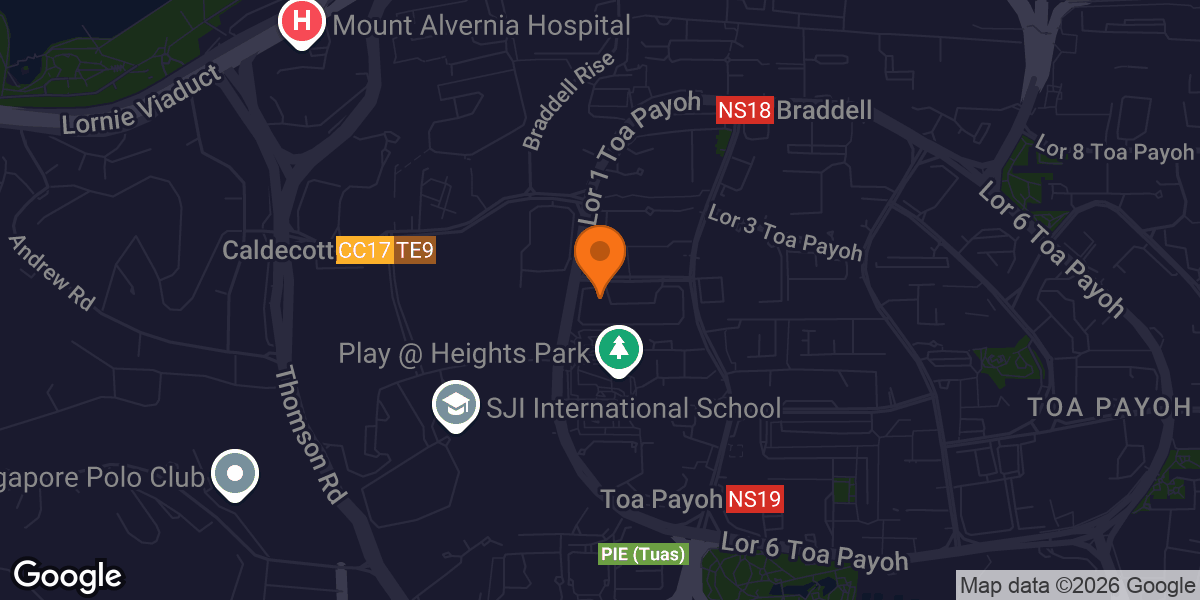 Map showing Fitness Corner near Block 139B