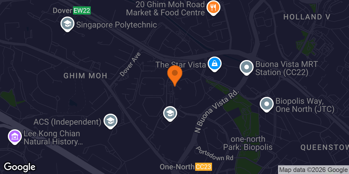 Map showing Fitness Corner near Block 14