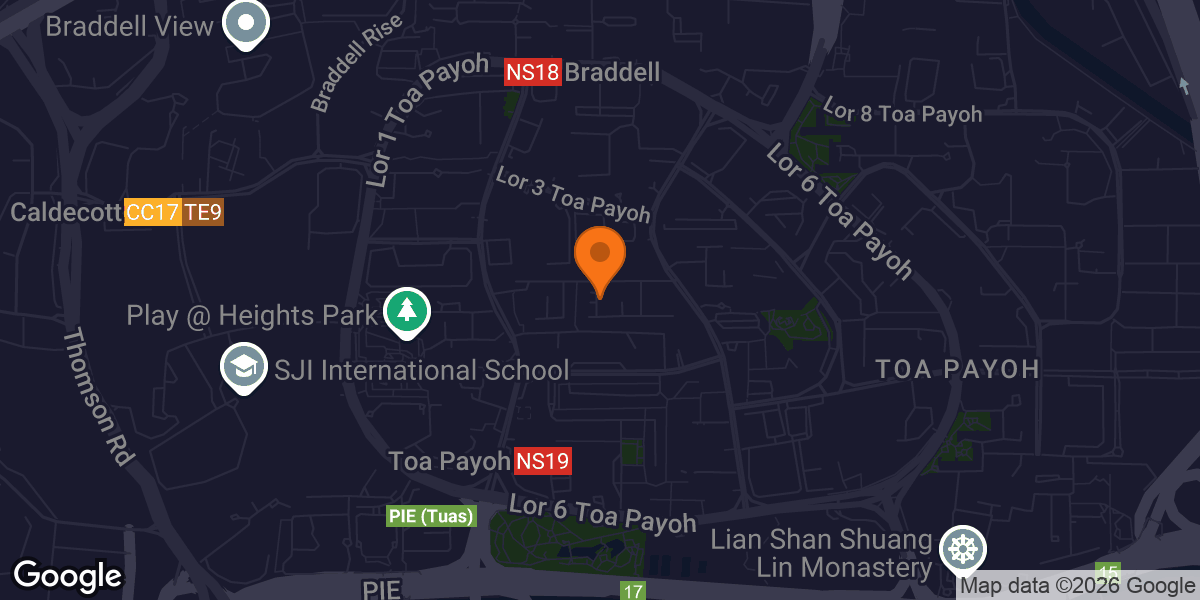 Map showing Fitness Station (82B Lor 4 Toa Payoh)