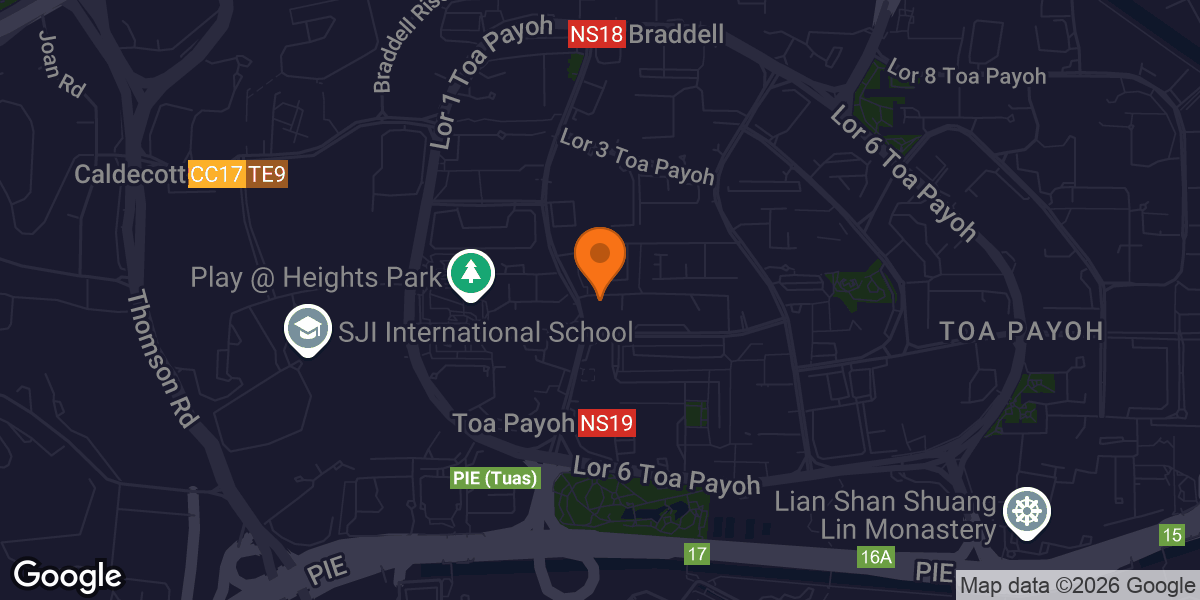 Map showing Fitness Station (Blk 79A Toa Payoh Central)