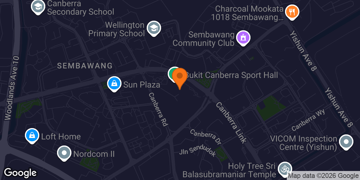 Map showing Forest Gym