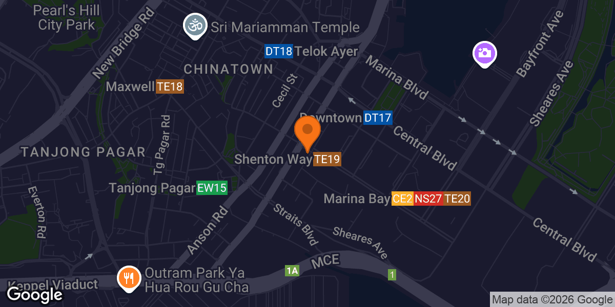 Map showing Freedom Gym