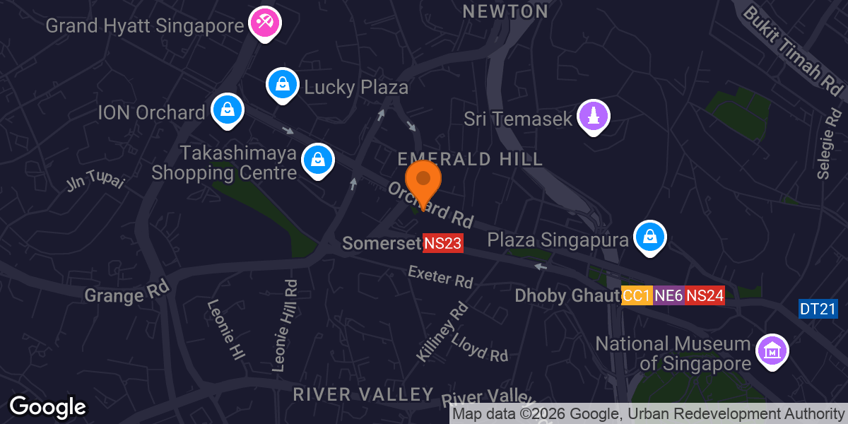 Map showing Hybrid Fitness