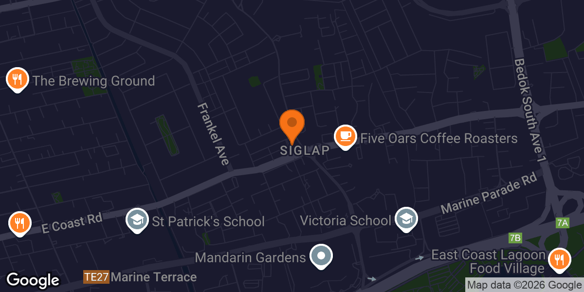 Map showing MyGymLab