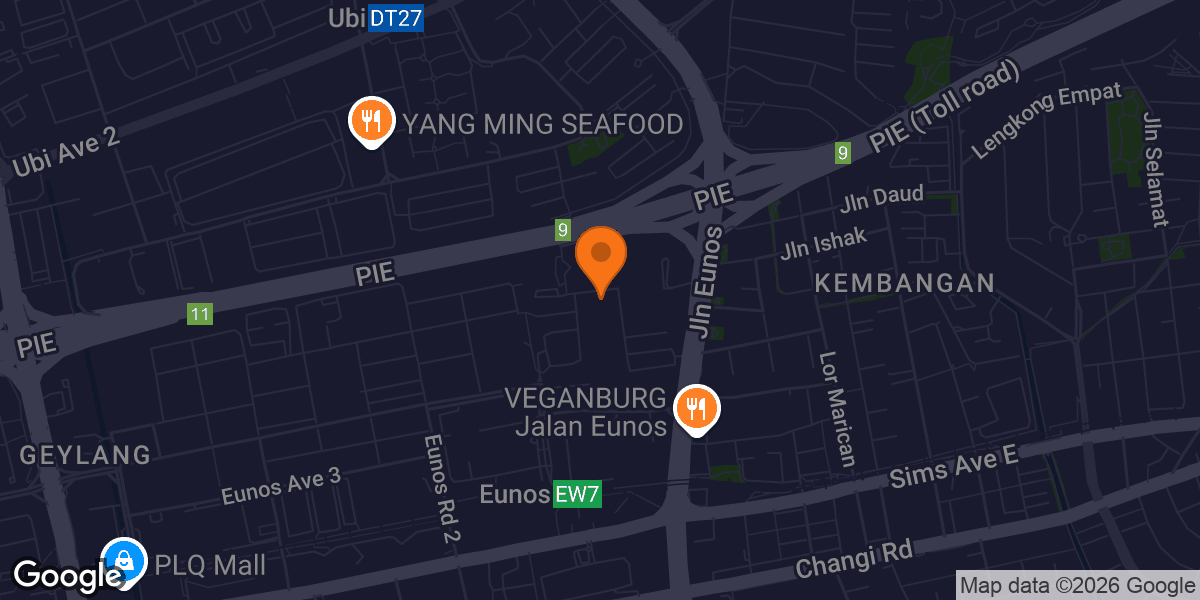 Map showing Open Space Gym near BLK 15