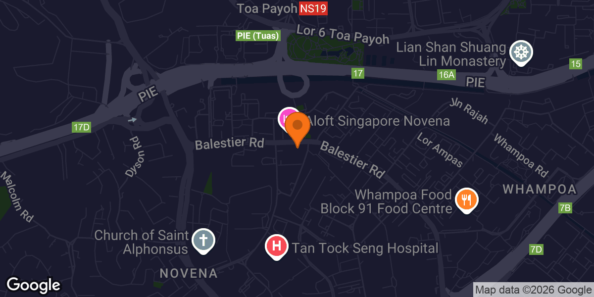 Map showing Project Rally