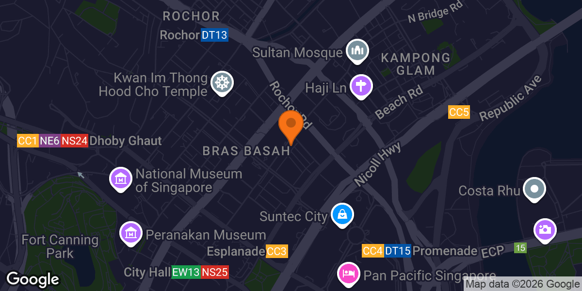 Map showing Revolution Bugis