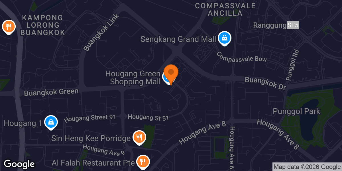 Map showing Richcore Pilates