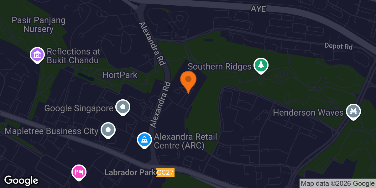 Map showing SALT Fitness