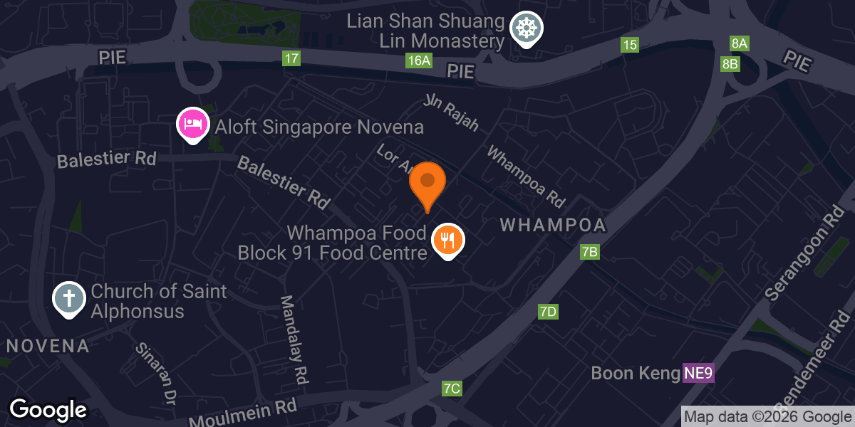 Map showing Storm Athletic Club