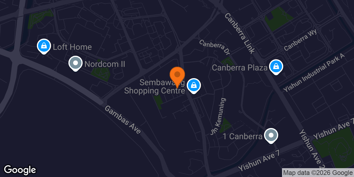 Map showing Sweat Society SG