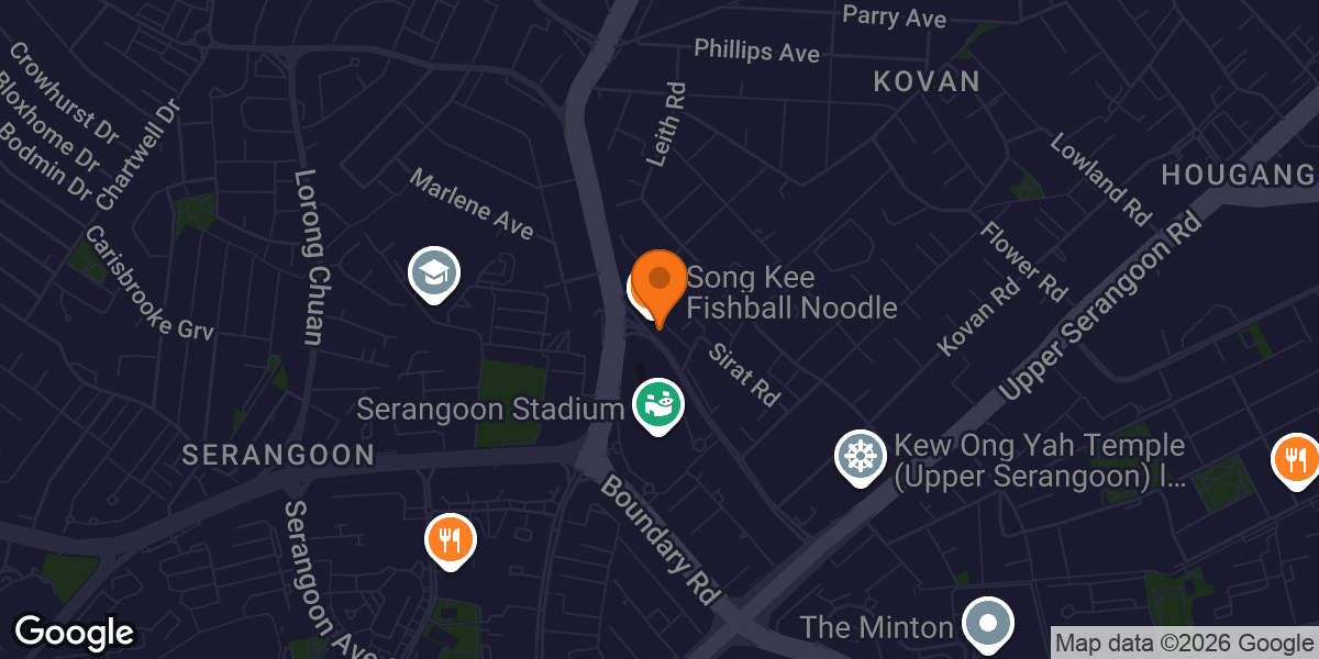 Map showing Sync Cycle Boutique Spin Studio