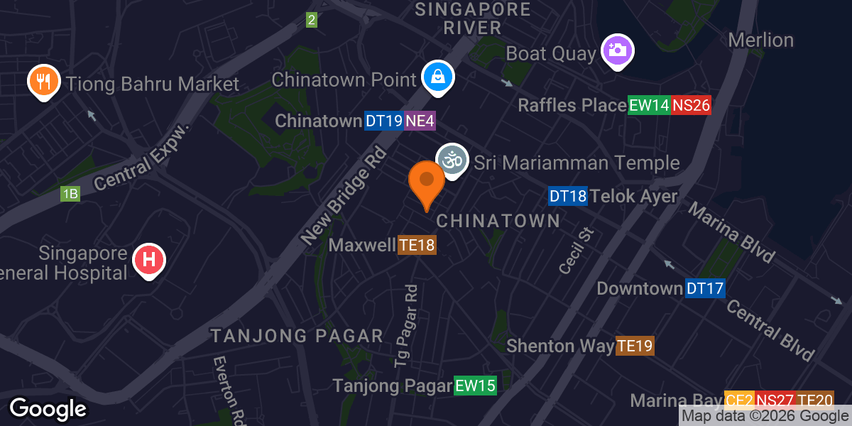 Map showing The Flow Playground