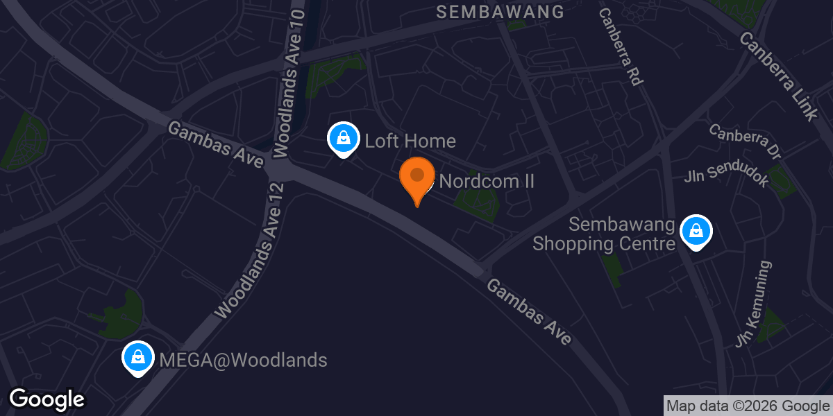 Map showing U-Elite Martial Fitness