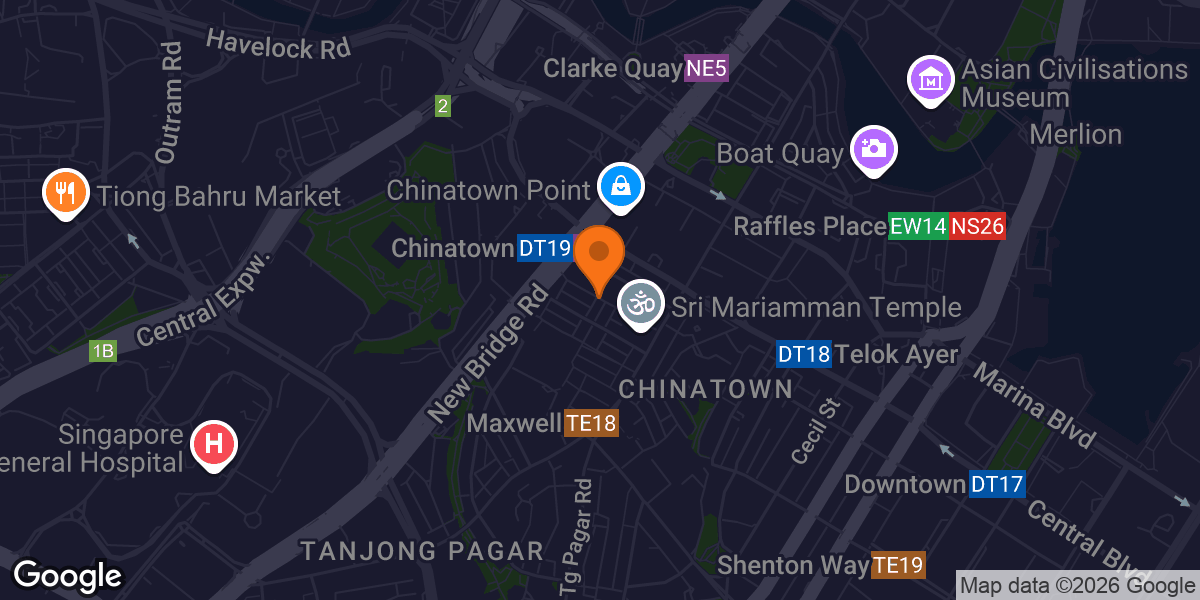 Map showing Van Lee Fitness