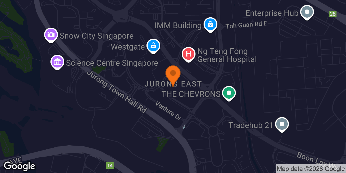 Map showing Verge Training